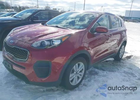 2018 Kia Sportage Lx z USA, uszkodzony, nr VIN KNDPM3AC5J7306357
